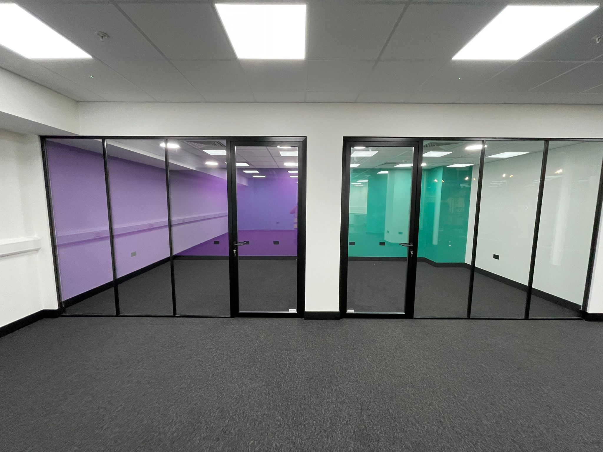 Millennium Point glazed rooms